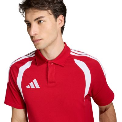 4. Koszulka męska adidas Tiro 26 League Polo czerwona KF3400