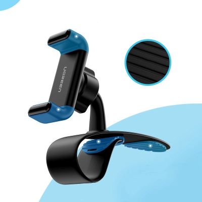 9. Uchwyt Ugreen LP189 60796 na telefon do samochodu z klamrą na deskę rozdzielczą - czarny