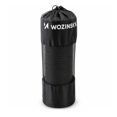 3. Mata do ćwiczeń Wozinsky WNSP-15C 183 x 61 x 1,5 cm gruba mata gimnastyczna do jogi i fitness - czarna