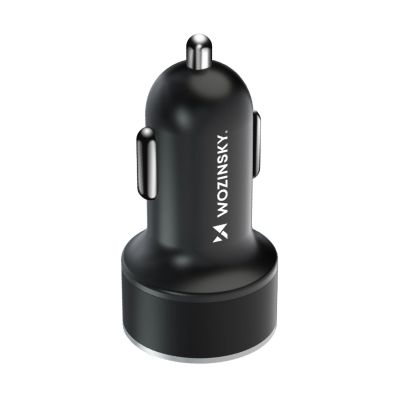 4. Ładowarka samochodowa Wozinsky WDCCAC USB-C USB-A 36W - czarna
