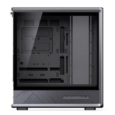 8. Jonsbo D401 PC-Gehäuse, Midi Tower, ATX, Tempered Glass - schwarz