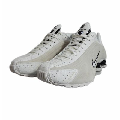 3. Buty damskie sportowe Nike Shox R4 Summit White/Light Orewood Brown Beżowe - HQ7739-100
