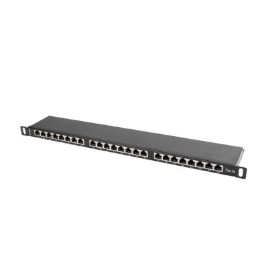 9. Patch panel Lanberg PPS5-0024-B (0.5U; kat. 5e; 24xRJ-45)