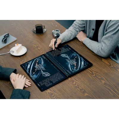 48. ASUS ROG Zephyrus Duo 16 GX651AX-U9322X Ultra 9 386H 2x16.0"3K Touch OLED 120Hz 1100nits AG 32GB LPDDR5X SSD2TB GeForce RTX 5090 24GB Cam1080p + IR 90WHrs W11Pro Aluminum Stellar Grey