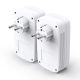 2. TP-Link TL-PA8033P KIT Karta sieciowa do PowerLine 1300 Mbit/s Przewodowa sieć LAN Biały 2 szt.