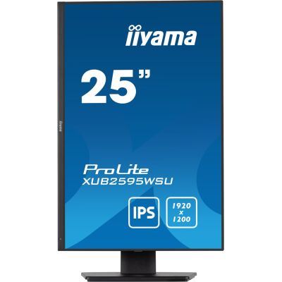 3. iiyama ProLite XUB2595WSU-B5 monitor komputerowy 63,5 cm (25") 1920 x 1200 px WUXGA LED Czarny