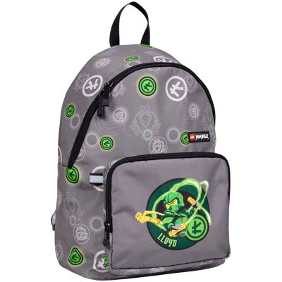 2. LEGO Ninjago Basic Backpack 20266-2501 Szare One size
