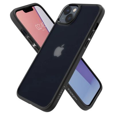 12. Etui Spigen Ultra Hybrid na iPhone 14 Plus - matowo-czarne