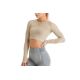 GymHero Longsleeve LONG-SAND Beżowe M/L