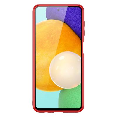 3. Dux Ducis Yolo eleganckie etui pokrowiec ze skóry ekologicznej Samsung Galaxy A13 5G czerwony