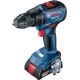 3. Bosch GSR 18V-50 1800 RPM Czarny, Niebieski