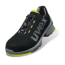 Buty ochronne Uvex 85438 r.43 Podeszwa PUR W11, Czarny, Limonka
