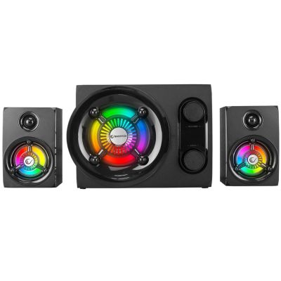 2. RAMPAGE GŁOŚNIKI RMS-G8 GAMINGOWE 25 W BT USB SD FM