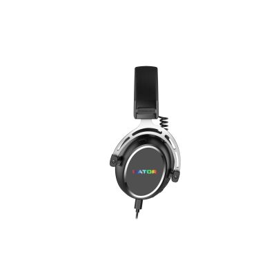 10. HATOR Hypergang 3 USB Zestaw słuchawkowy Przewodowy i Bezprzewodowy Opaska na głowę Gaming USB Type-C / USB Type-A Bluetooth Czarny