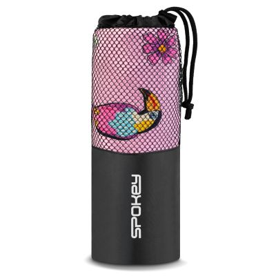 9. Ręcznik dla dzieci szybkoschnący z kapturem Spokey TUCAN