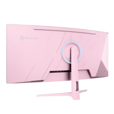 5. Arozzi Nova 34” Curved monitor komputerowy 86,4 cm (34") 3440 x 1440 px 4K Ultra HD LED Różowy