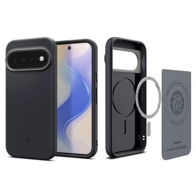 7. Etui Spigen Nano Pop MagSafe na Google Pixel 11 Pro XL - czarno-szare