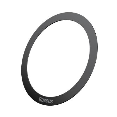 8. Baseus Halo Series magnetyczny pierścień (2 szt./opakowanie) czarny (PCCH000001)