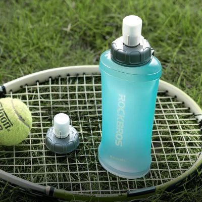 3. Bukłak Rockbros 350017002 soft flask miękki bidon do biegania 500 ml - jasnoniebieski