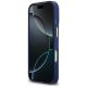 5. Etui Guess IML 4G Script Metal na iPhone 17 Pro - niebieskie