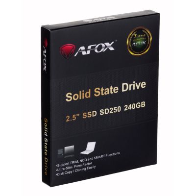 5. AFOX SSD 240GB TLC 555 MB/S SD250-240GN