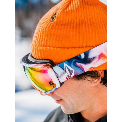 5. Gogle snowboardowe Volcom MIGRATIONS NEBULA/PINK CHROME (VG0022112)