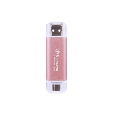 Transcend ESD310 512 GB USB Type-A na USB Type-C 3.2 Gen 2 (3.1 Gen 2) Różowy