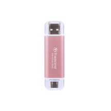 Transcend ESD310 512 GB USB Type-A na USB Type-C 3.2 Gen 2 (3.1 Gen 2) Różowy