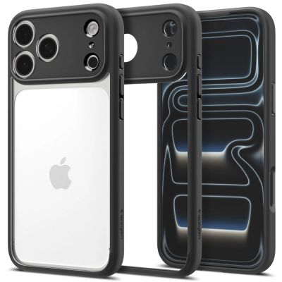 Etui Spigen Ultra Hybrid na iPhone 18 Pro / 17 Pro - czarne matowe