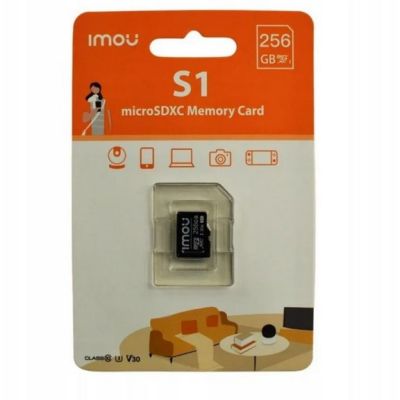 3. Karta pamięci 256 GB IMOU microSD
