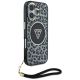 3. Etui Guess HC IML Leopard Triangle Cord Strap MagSafe do iPhone 16 - czarne