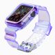 Silikonowa opaska pasek bransoleta bransoletka etui Strap Light Set do zegarka Apple Watch 42 mm - fioletowy