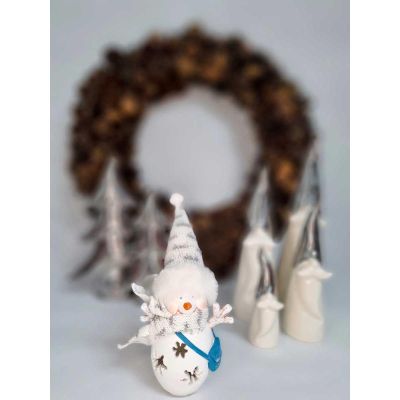 27. FIGURKA BAŁWANEK LED 7x6x16CM