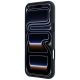 5. Etui Mercedes Leather 3D MagSafe do iPhone 18 Pro Max / 17 Pro Max - antracytowe