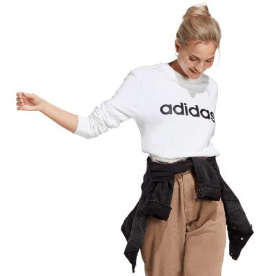 8. Bluza adidas Essentials Linear French Terry W IC6879