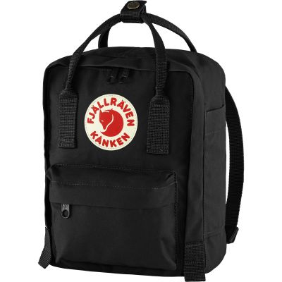 3. Plecak szkolny miejski dla dzieci Fjällräven Kånken Mini Black turystyczny czarny (F23561-550)