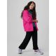 5. Bluza dresowa loose z kapturem dziewczęca 4F 4FJKAW26TSWSF3137-54S