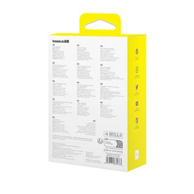 8. Ładowarka samochodowa Baseus Enjoyment Pro 55W USB-A ze zwijanym kablem Lightning - czarna