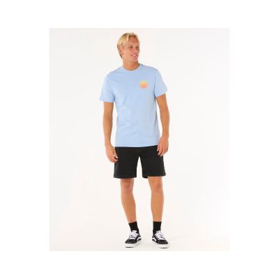 4. Koszulka RIP CURL Wettie Passage Icon Tee niebieski