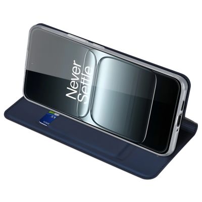 3. Etui Dux Ducis Skin Pro z klapką na OnePlus 13T - niebieskie