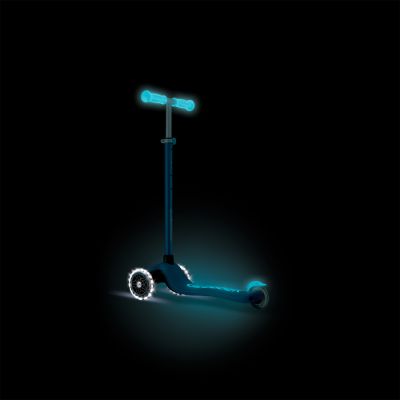 14. Hulajnoga PRIMO PLUS GLOW LIGHTS - Petrol Blue (443-100)