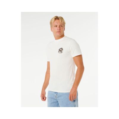 2. Koszulka męska RIP CURL Wettie Passage Icon Tee biała