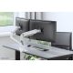 20. Neomounts DS70S-950WH2 uchwyt / stojak do monitorów 88,9 cm (35") Biurko Biały