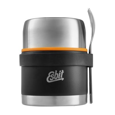 Termos obiadowy Esbit Classic Food Jug with Cutlery Set 0,5L - black