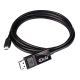3. Kabel CLUB3D CAC-1557 USB C Displayport 1.4 Czarny