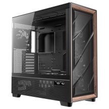 Antec FLUX PRO Full Tower Czarny, Drewno