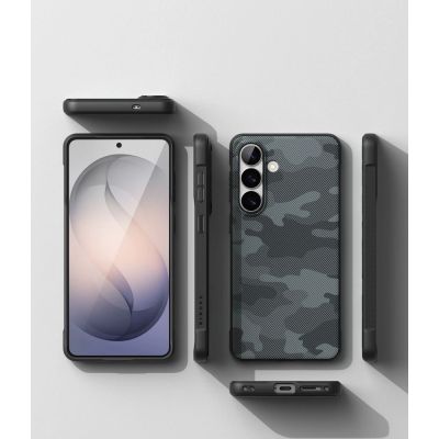4. Etui Ringke Onyx Magsafe na Samsung Galaxy S26 - szaro-czarne