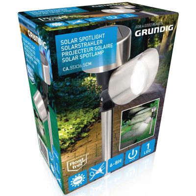 15. LAMPA SOLARNA 5,5X35,5CM GRUNDIG