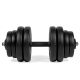 18. VIRTUFIT REGULOWANA HANTLA - WINYL - 15 KG