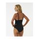 3. Kostium jednoczęściowy RIP CURL Premium Surf D-Dd One Piec czarny